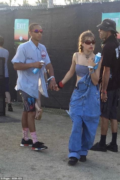 Jaden Smith Holds Hands With New Girlfriend Odessa Adlon At Coachella