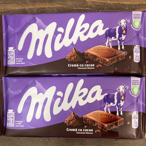 3x Milka Chocolate Mousse Chocolate Bars 3x100g And Low Price Foods Ltd