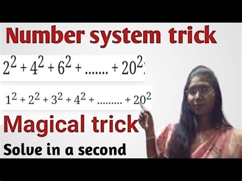 Number System Trick Sum Of The Number Series Trick Reasoning Trick