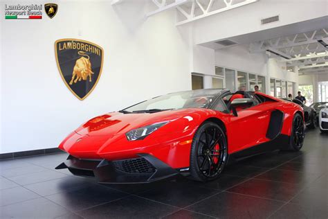 Stunning Rosso Mars Lamborghini Aventador Lp720 4 Roadster 50th