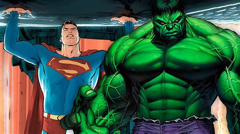 Dc Confirmed Marvels Hulk Is Stronger Than Superman