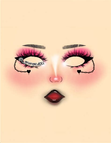 Makeup E Girl Fácil ⛓️💗 Arte De Maquillaje De Ojos Delineado De Ojos Creativo Maquillaje De