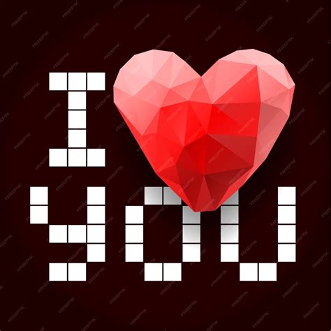 Premium Vector I Love You Vector Image