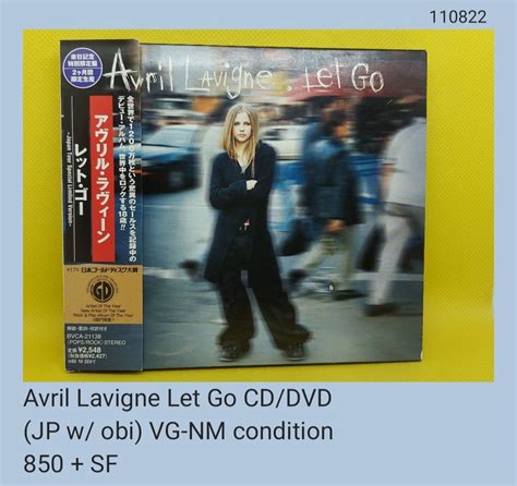 Avril Lavigne Let Go Cd Dvd Unsealed Hobbies And Toys Music And Media