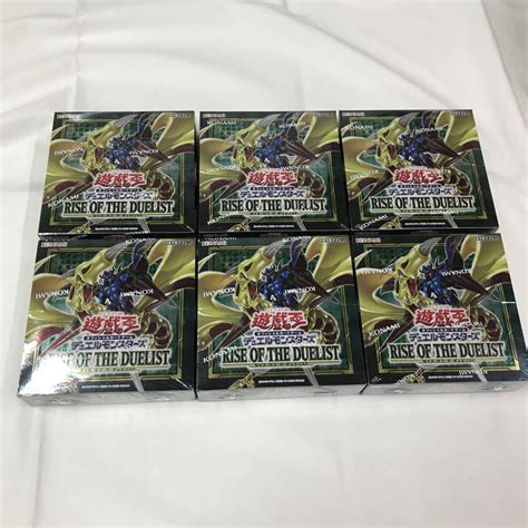 【未使用】kb7654 送料無料！シュリンク付き未開封品 6box 遊戯王ocgデュエルモンスターズ ライズ・オブ・ザ・デュエリストの落札情報詳細 ヤフオク落札価格検索 オークフリー