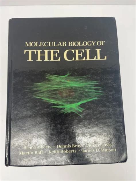 BIOLOGIE MOLÉCULAIRE DE la cellule 1983 Alberts Bray Lewis Raff Roberts