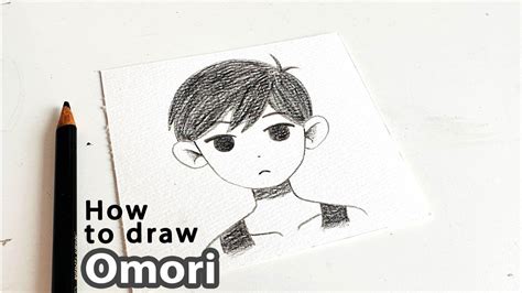 How To Draw Omori Step By Step Drawing Youtube