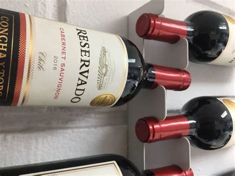 Adega Vertical De Garrafas Vinho Parede 6 Garrafas Preto Parcelamento