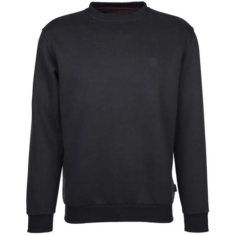 Herren Sweatshirt Mit Stickerei Black Nosize 887921 Black