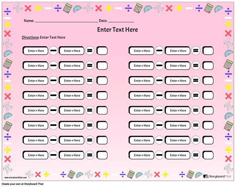 Odejmowanie Kolor Krajobrazu Storyboard Par Pl Examples