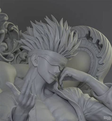 Overhit Studio Jujutsu Kaisen Slightly Drunk Gojo Satoru Gk Statue