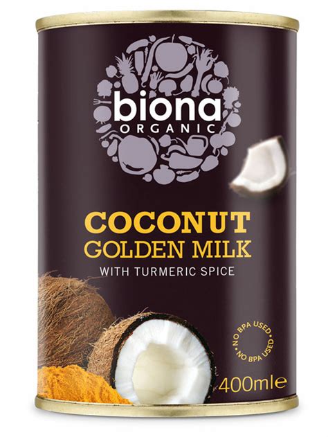 Organic Golden Coconut Milk 400ml Biona Healthy Supplies