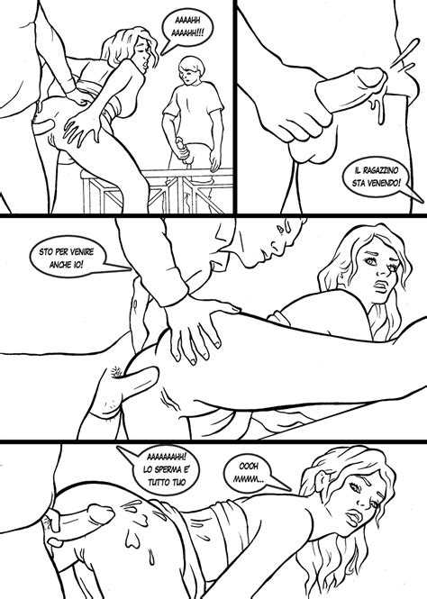 SWEET SILVIA N Page BW By Mideax Hentai Foundry