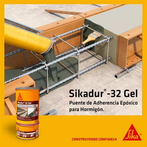 Puente de Adherencia para Hormigón Sika Sikadur 32 Gel 1kg Barraca