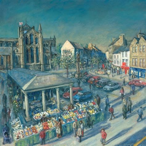 Hexham Market Place The Wallington Gallery