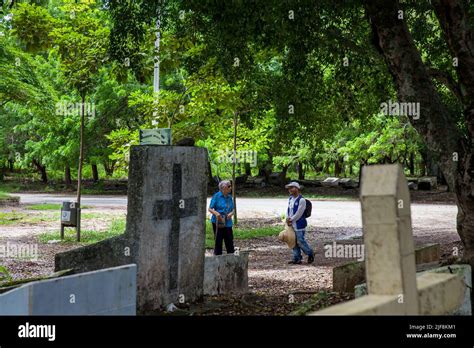 ARMERO, COLOMBIA - MAY, 2022: Symbolic tombs built in memory of ...