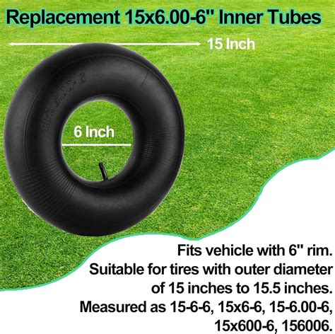 X Inner Tube X Nhs Tr Valve For Lawn Mower Tractor Golf Cart