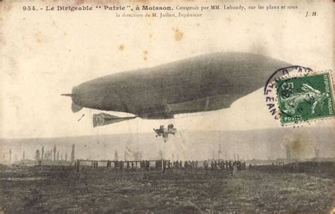 Lebaudy Patrie Aircraft Investigation Early Airship