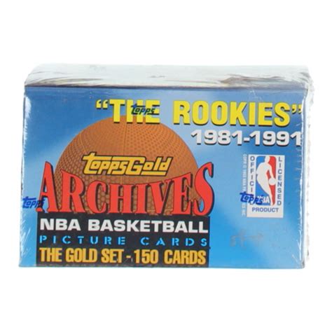 1992 93 Topps Archives Gold Basketball Complete Set Of 150 Cards With