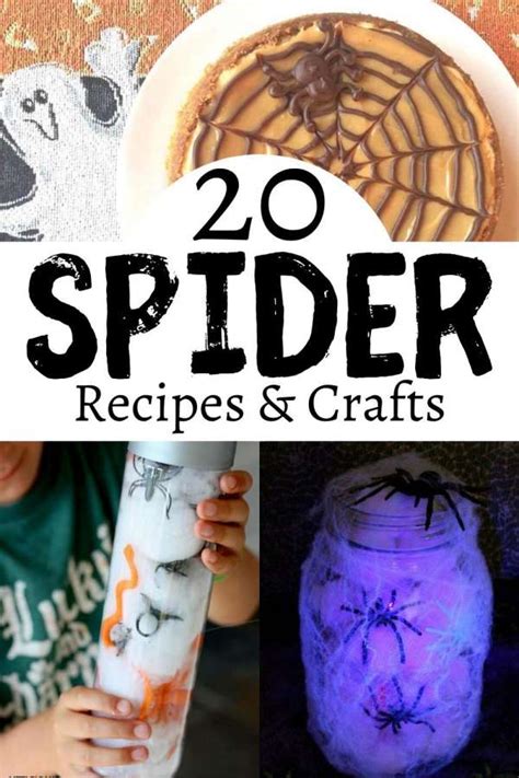 Spider Recipes And Crafts For Halloween – Edible Crafts