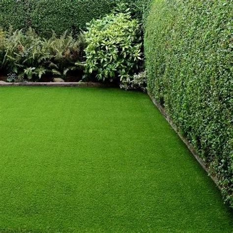 Plain PP 35 Mm Artificial Grass Carpet For Garden At Rs 80 Sq Ft In Karnal