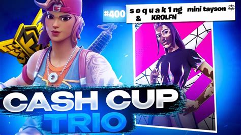 How We Placed Th In Trio Cash Cup Youtube