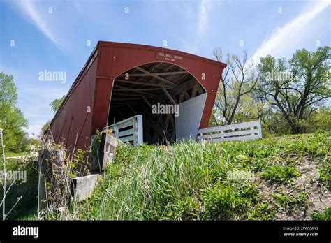 The Holliwell Covered Bridge In Winterset Iowa Part Of The Bridges Of