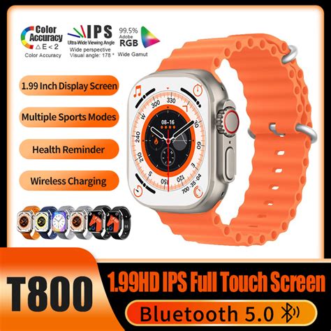 Premium T800 Ultra Smartwatch Series 8 With Wireless Charging NonPic