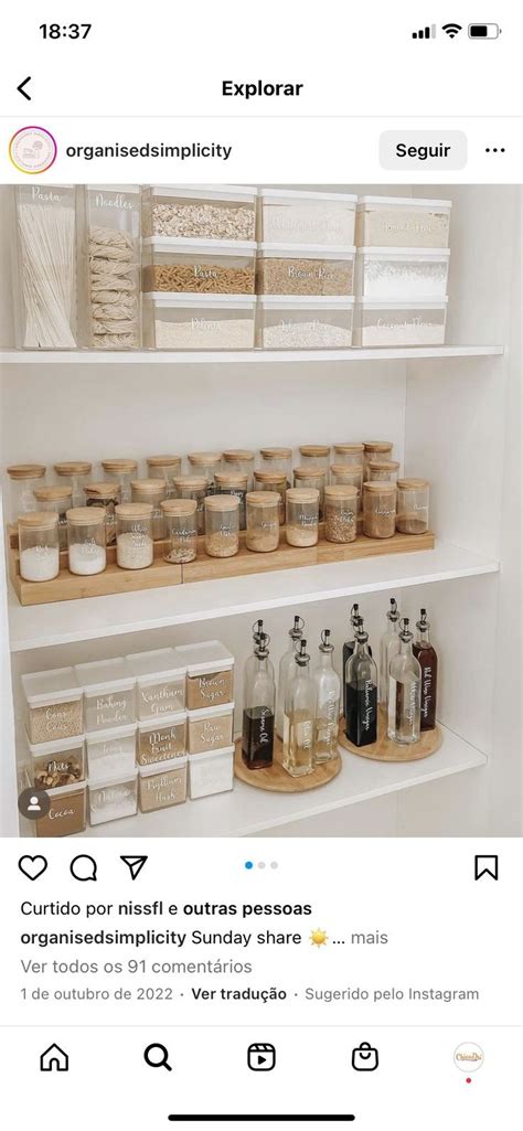 Pantry ideas | Organisation maison, Idée décoration appartement, Idée ...