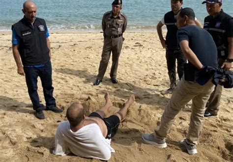 Naked British Man Caught Wandering Around Beach On Samui Island Koh