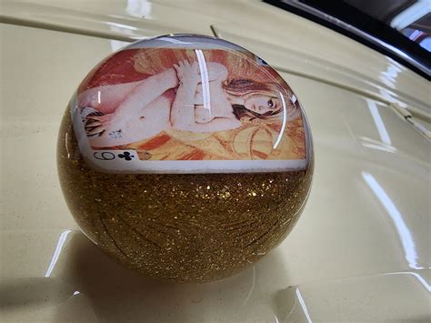 Custom Shifter Knob Vintage Nude Erotic Lady Chopper Hot Rod Rat Fink Mooneyes Shift Knob