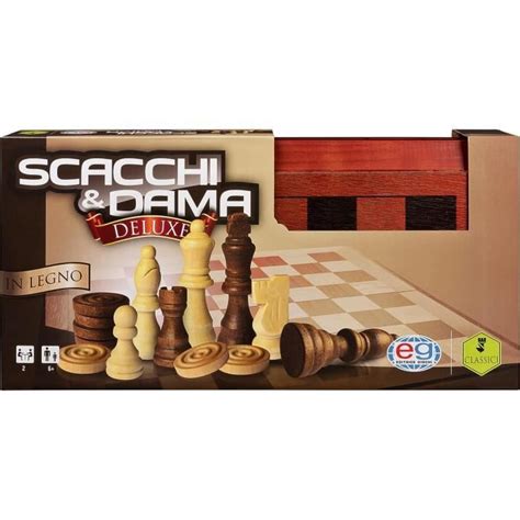 Jeu Classique En Bois Dames Et Échecs x1249 Cdiscount Jeux Jouets