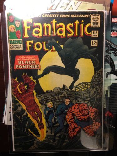 Comicsvalue Fantastic Four 52 Jul 1966 Marvel 1st Appearance