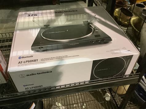 Audio Technica Bluetooth Turntable Model At Lp60xbt