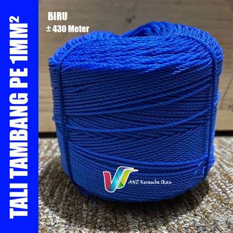 Jual Promo Tali Tambang Pe Mm Harga Per Roll Tali Nylon Nilon Tali