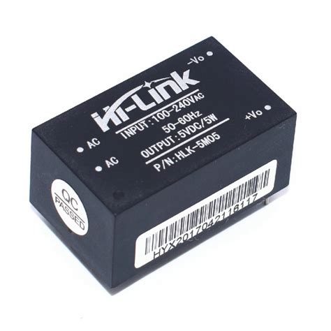 HLK 5M05 Hi Link 5V 5W AC To DC Power Supply Module Buy Online At