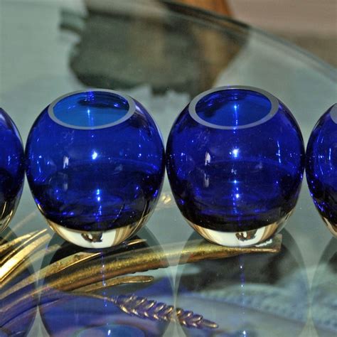 Blue Votives Etsy