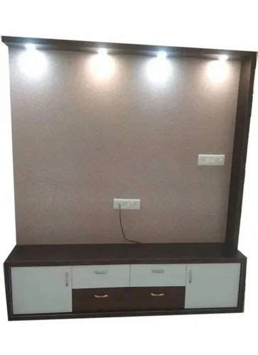 Brown Wooden Led Tv Unit For Home At Rs Sq Ft In Ahmedabad Id