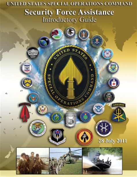 Us Special Operations Command Security Force Assistance Guide Public Intelligence