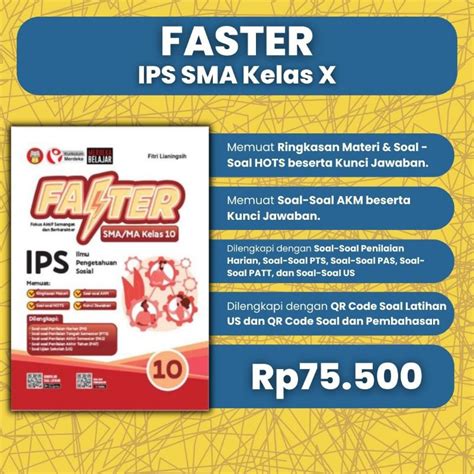 Jual Buku Ringkasan Materi Dan Latihan Soal Sumatif Dan Formatif Faster