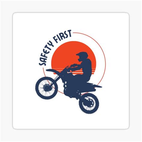 "Safety First Sticker" Sticker for Sale by MuscleFlame | Redbubble