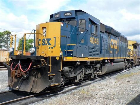 Sd40 3 Csx Old New Locomotive Wvnc Rails