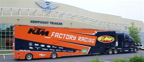 KTM Factory Racing Transporter Hauler FMF Motorex Volvo Mini