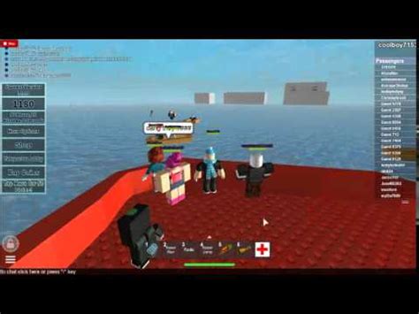 ROBLOX Sinking Ship With Tutorial YouTube