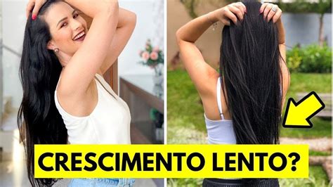 PORQUE O CABELO NÃO CRESCE DE JEITO NENHUM Como Acelerar o