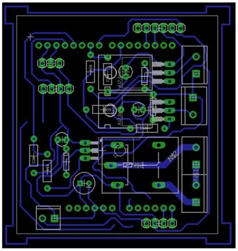 Microcontroller Pcb Shield Layout Download Scientific Diagram