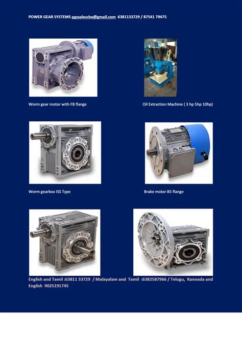 1 50 KW 1 HP Flange Helical Gearbox 1440 Rpm At Rs 11000 In Coimbatore