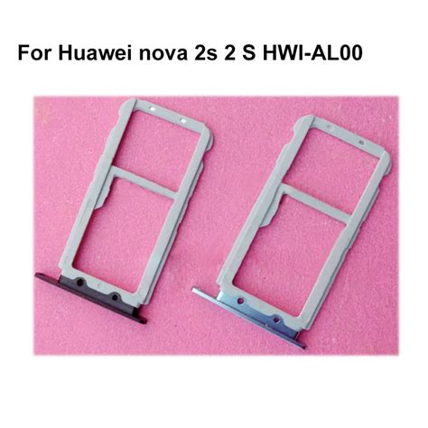 Sim Card Holder Tray For Huawei Nova 2s Hwi Al00 New Original High Quality For Nova 2 S Mobile