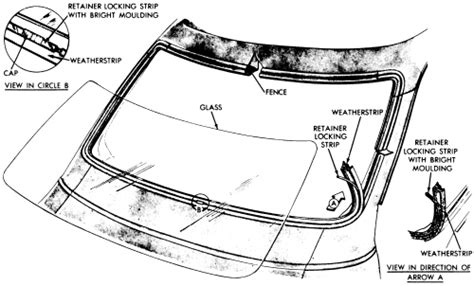 2005 Ford Truck Excursion 4wd 6 0l Turbo Dsl Ohv 8cyl Repair Guides Interior Windshield