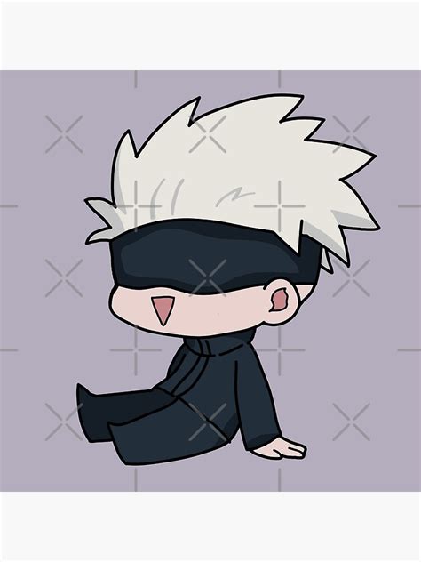 Chibi Satoru Gojo Jujutsu Kaisen Art Print For Sale By ThePlum